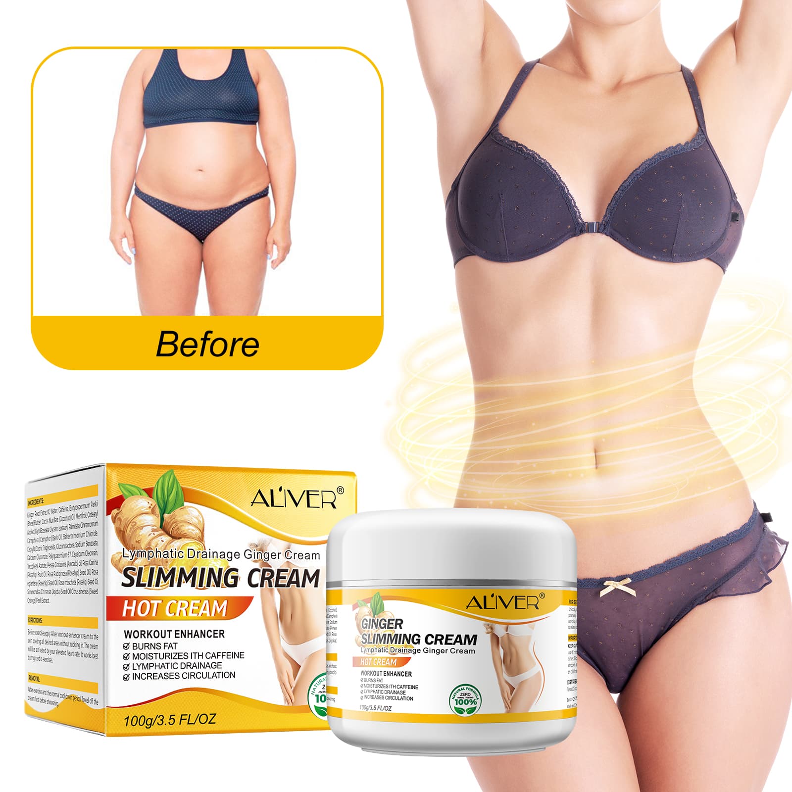 Fatono Ginger Warming Cream detail 2
