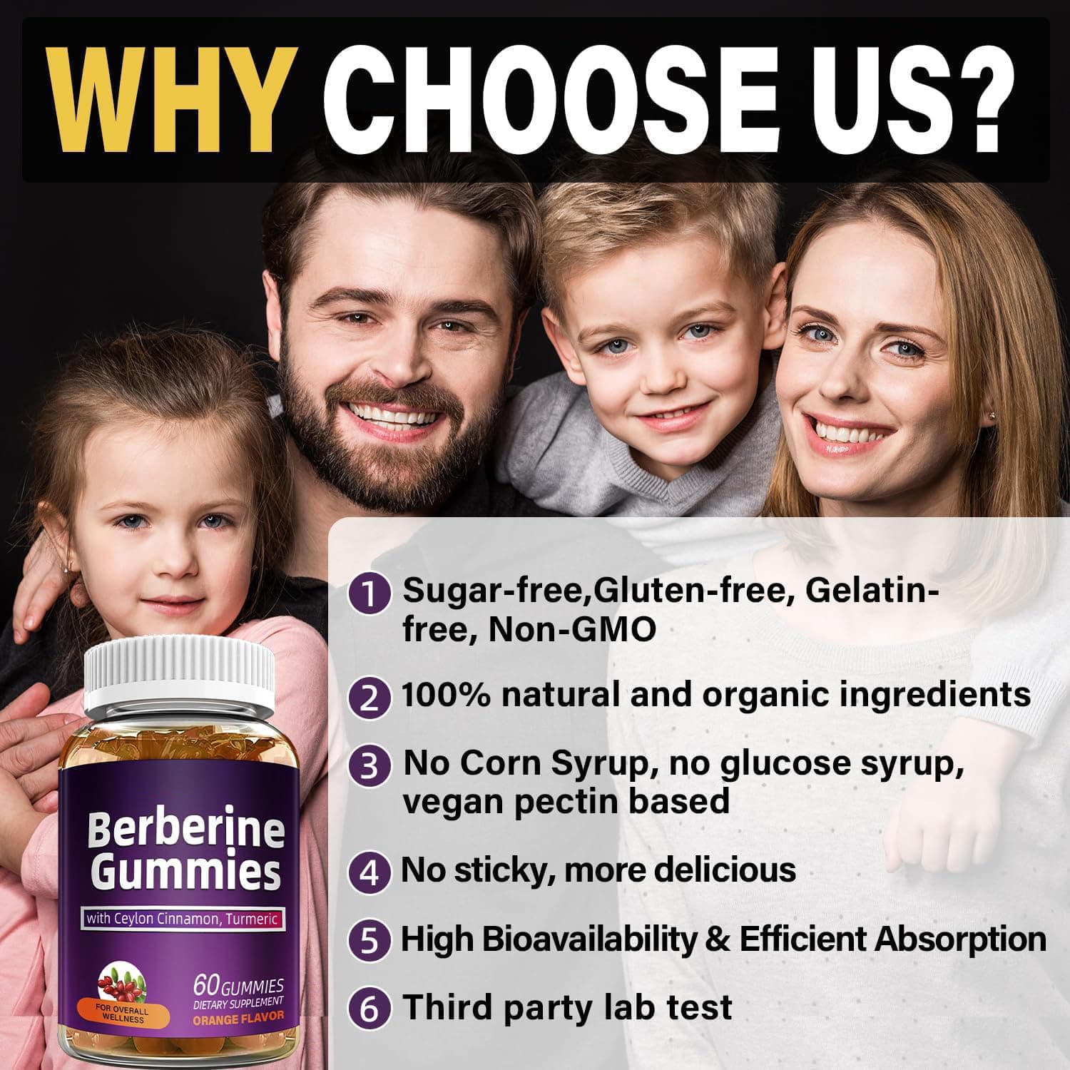 Fatono Berberine Cinnamon Gummies detail 2
