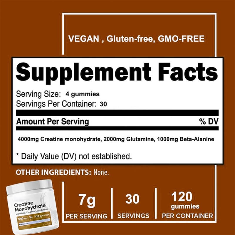 Fatono Creatine Carnitine Gummies detail 2