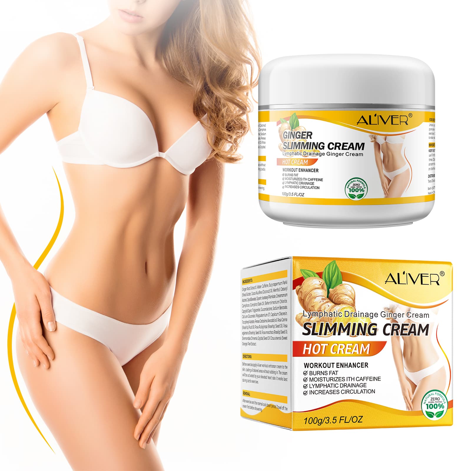 Fatono Ginger Warming Cream, 100 ml